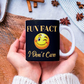 Witziger Spaß, dass es mir egal ist Kaffeetasse