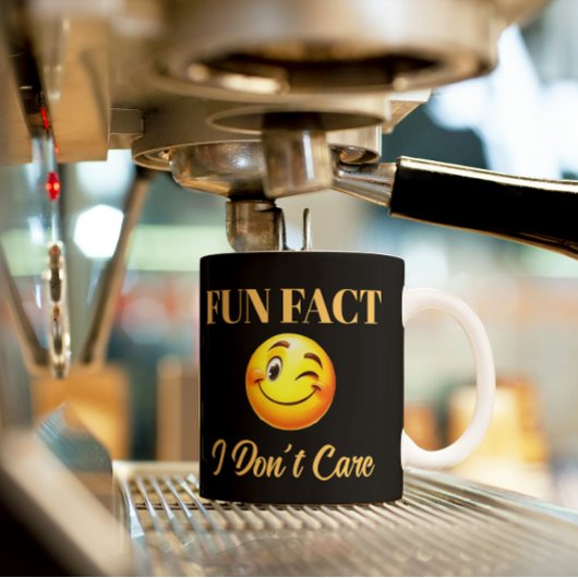 Witziger Spaß, dass es mir egal ist Kaffeetasse