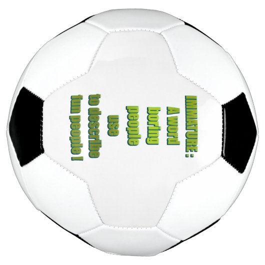 Witziger Text Fußball (Gedreht)