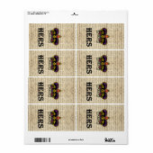 Witziger Text & Krone (Vorne)