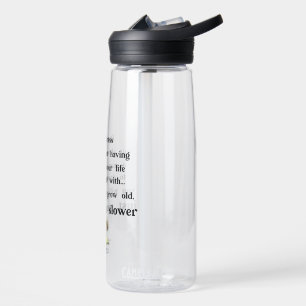 Witziger Text über Frauen und Männer Trinkflasche