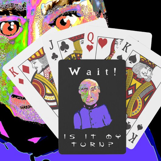 Witziger Typ, ich personalisiere Text Spielkarten