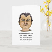 Witziger Typ liebt das Ruhestand Karte (Gelbe Blume)