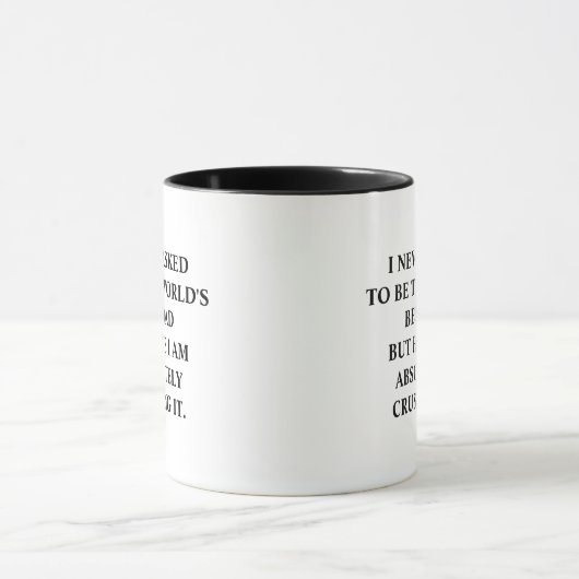 Witziger Vater, den ich nie Gefragt habe, der best Tasse (Zentrum)