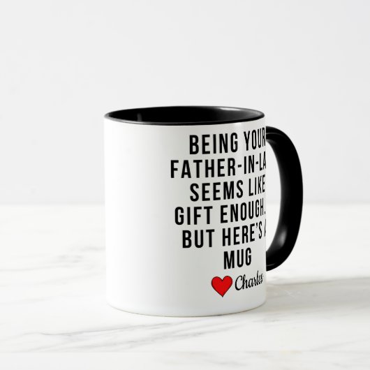 Witziger Vater im Jura Tasse (VorderseiteRechts)