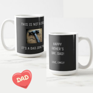 Witziger Vater Joke "This is not a Drill" Vatertag Kaffeetasse