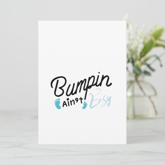 Witziger Vater, Schwangerschaft und Mutterschaft z Ankündigung (Stehend Vorderseite)