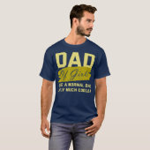 Witziger Vater von Mädchen Vater Cooleren Töchter T-Shirt (Vorne ganz)