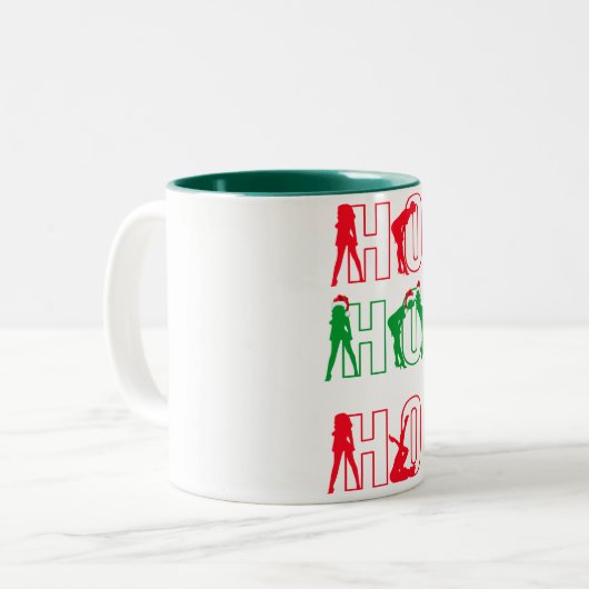 witziger Vorschlag, wie Weihnachten Tasse Design (Vorderseite Links)