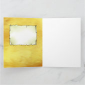 Witziger Weihnachtsbaum  Karte (Innenseite)