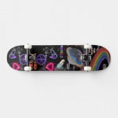 Witziger Weltraum, Außerirdischen Skateboard (Horizontal)