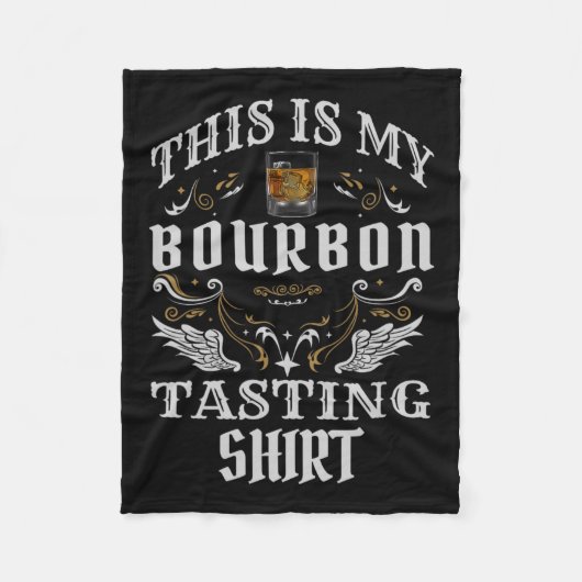 Witziger Whiskey, das ist mein Bourbon-Verkostung Fleecedecke (Vorderseite)
