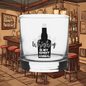 Witziger Whisky Whiskyglas