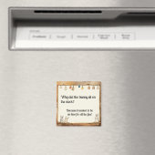 Witziger Witz Magnet (In Situ (Geschirrspüler))