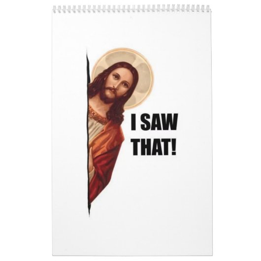 Witziger Zitat Jesus Meme, sah ich, dass Jesus Kalender (Titelbild)