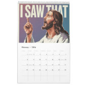 Witziger Zitat Jesus Meme, sah ich, dass Jesus Kalender (Feb 2026)