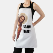 Witziger Zitat Jesus Meme, sah ich, dass Jesus Schürze (InSitu)