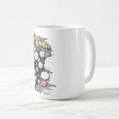 witziges Design für Überdenker Kaffeetasse (VorderseiteRechts)