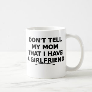 Witziges Freundin-Design "Erzähl es nicht meiner M Kaffeetasse
