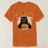 Witziges Geschenk, mörderische Katze mit Messer T-Shirt (Design vorne)