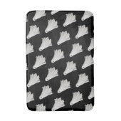 Witziges Gespenst Halloween vergangener Zeichn Badematte (Vorderseite Vertikal)