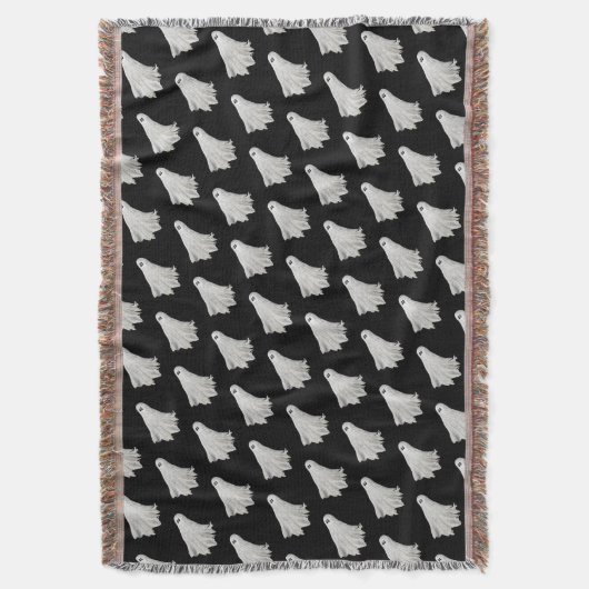 Witziges Gespenst Halloween vergangener Zeichn Decke (Vorderseite Vertikal)