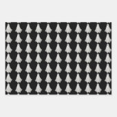 Witziges Gespenst Halloween vergangener Zeichn Geschenkpapier Set (Vorderseite 3)