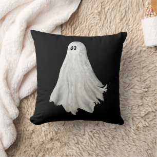 Witziges Gespenst Halloween vergangener Zeichn Kissen