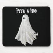 Witziges Gespenst Halloween vergangener Zeichn Mousepad (Vorne)