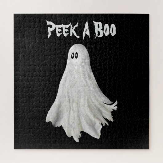 Witziges Gespenst Halloween vergangener Zeichn Puzzle (Vertikal)