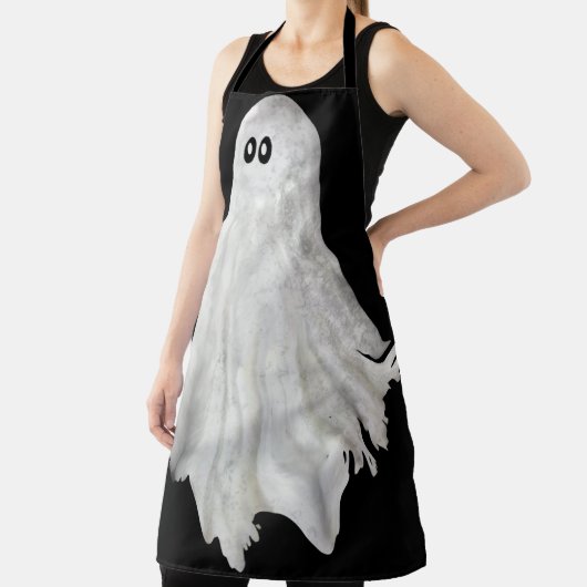 Witziges Gespenst Halloween vergangener Zeichn Schürze (InSitu)