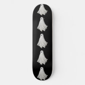 Witziges Gespenst Halloween vergangener Zeichn Skateboard (Vorderseite)