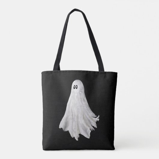 Witziges Gespenst Halloween vergangener Zeichn Tasche (Rückseite)
