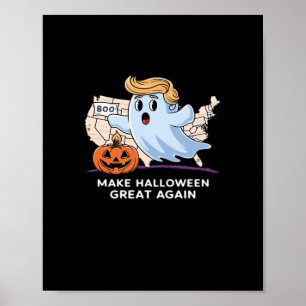 Witziges Halloween Boo, Pumpkin Trumpkin, Make Hal Poster