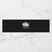 Witziges Halloween Boo, Pumpkin Trumpkin, Make Hal Wasserflaschenetikett (Einzelnes Label)