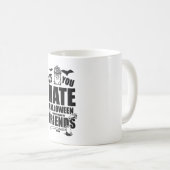 Witziges Halloween-Design für das Halloween-Party Kaffeetasse (VorderseiteRechts)