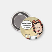 Witziges Halloween-Design: Hocus Pocus Magnet (Vorderseite/Rückseite)