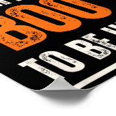 Witziges Halloween habe ich meinen Sohn dazu gebra Poster (Ecke)