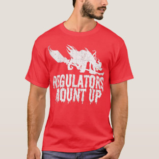 Witziges Halloween, Hexenregatorese Mount Up (10) T-Shirt