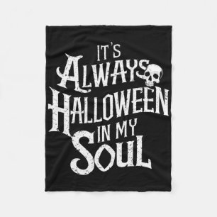 Witziges Halloween ist in meinem Soul immer Hallow Fleecedecke