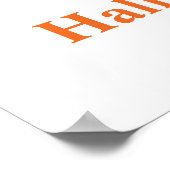 Witziges Halloween Ja, ich kann einen Stick fahren Poster (Ecke)