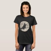 Witziges Halloween Mops Moon Trick oder Treat Soky T-Shirt (Vorne ganz)