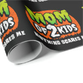 Witziges Halloween Nichts stört mich Mama von 2 Ki Geschenkpapier (Rolleneckpunkt)