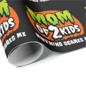 Witziges Halloween Nichts stört mich Mama von 2 Ki Geschenkpapier (Rolleneckpunkt)