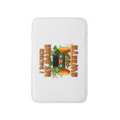 Witziges Halloween-Outfit für Gamer - Cooles Hallo Badematte (Vorderseite Vertikal)