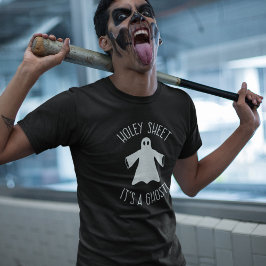 Witziges Halloween-Shirt - Holey Sheet Es ist ein  T-Shirt