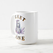 Witziges Halloween Sweet to Bone Kaffeetasse (Vorderseite Links)
