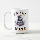 Witziges Halloween Sweet to Bone Kaffeetasse (Links)