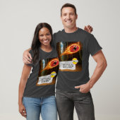 Witziges Kaugummipapier Disc Golf T-Shirt (Unisex)