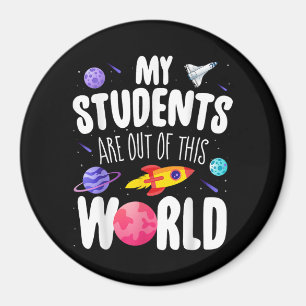 Witziges Lehrer-T-Shirt, das meine Schüler aus die Magnet
